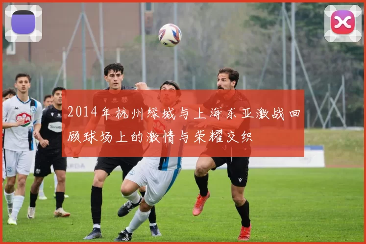 2014年杭州绿城与上海东亚激战回顾球场上的激情与荣耀交织